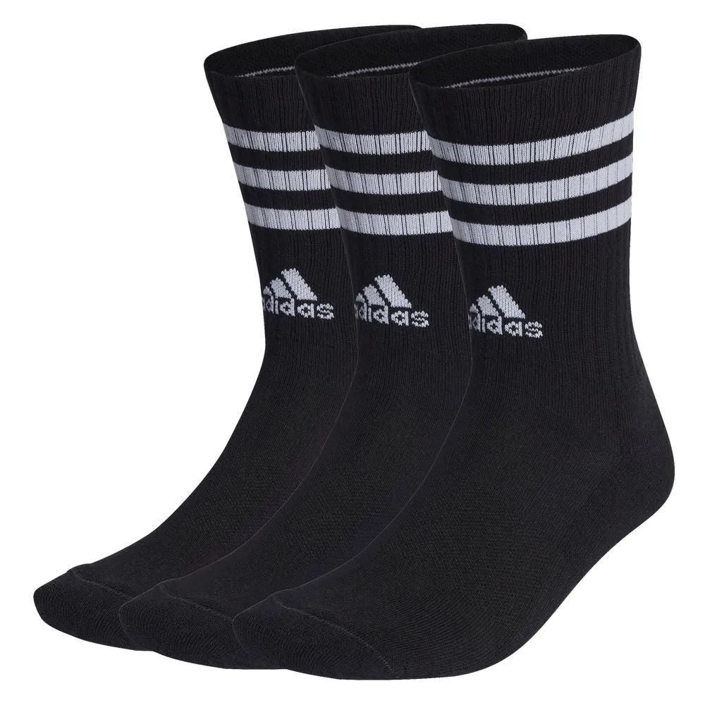 adidas 3Stripes Cushioned Sportswear Crew Socks 3 Pair Pack